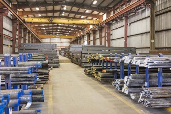steel distribution center