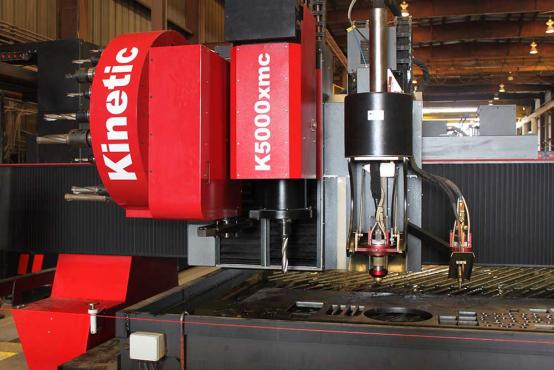 Kinetic K5000 CNC machining